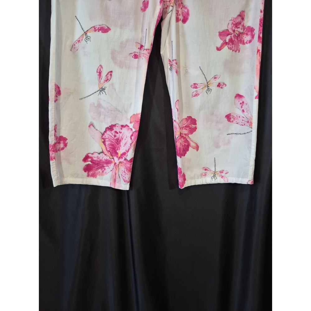 The Cat's Pajamas Cotton Pink Dragonflies Print Pajama Set XS - Picture 10 of 14